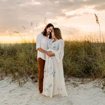 Amy | Tarpon Springs Beach Maternity Photographer