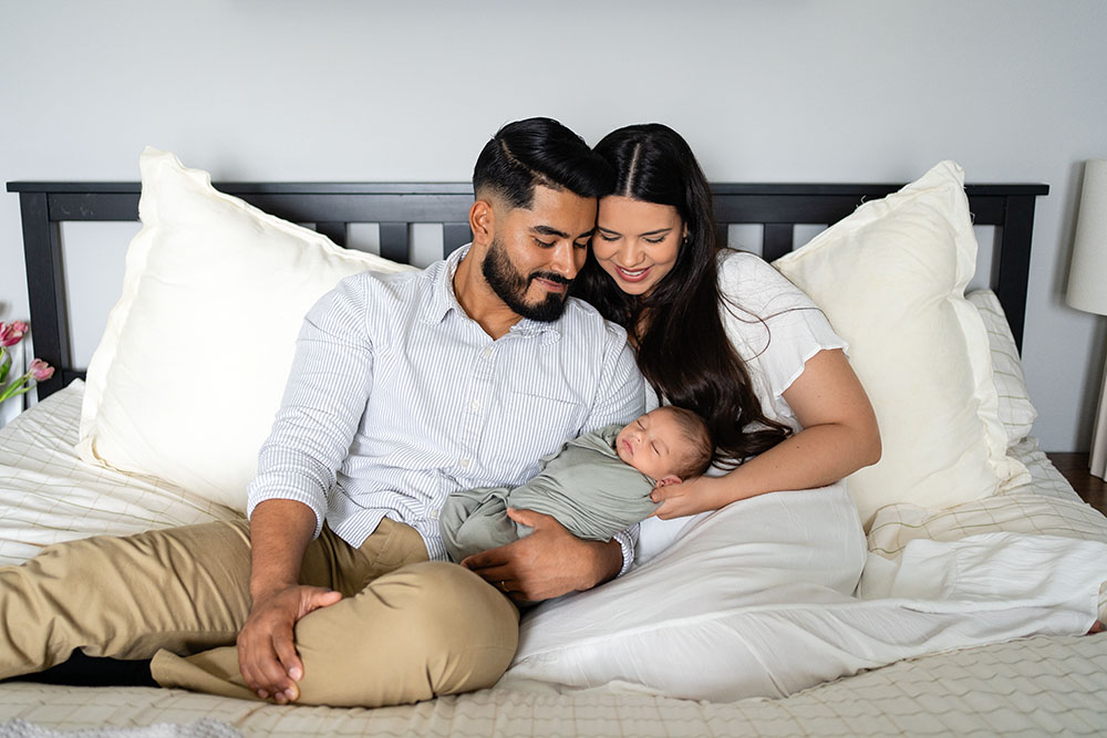 tampa and wesley chapel lifestyle in-home newborn photographer